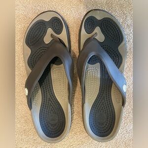 Mens Croc Flip Flops